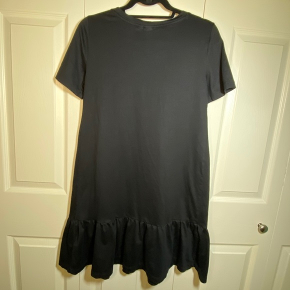 Gap Maternity Cotton Ruffle T-Shirt Dress - Picture 2 of 4